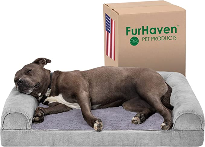 Furhaven Sofa-Style Pet Beds