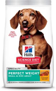 Hill's Science Diet Adult Perfect Weight Small & Mini Chicken Recipe Dry Dog Food
