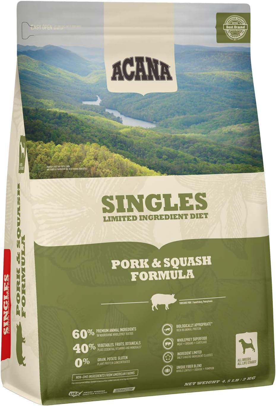 ACANA Singles Diet with Fewer Ingredients