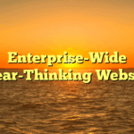 Enterprise-Wide Clear-Thinking Website