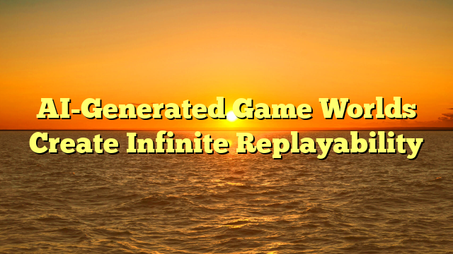 AI-Generated Game Worlds Create Infinite Replayability